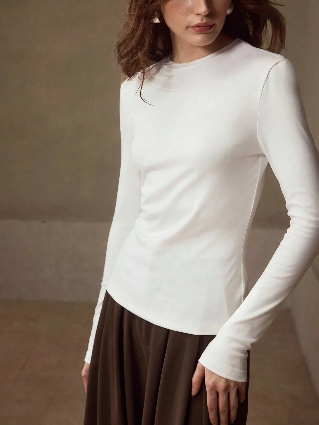 2-Pack Long Sleeve Crew Neck Tops - Image 2