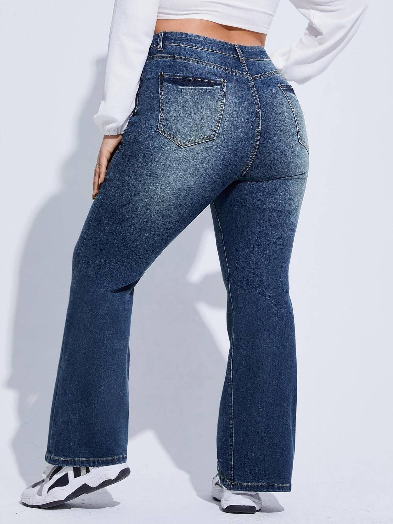 Curvy CLOSET  Women Regular Mid Rise Blue Jeans - Image 4