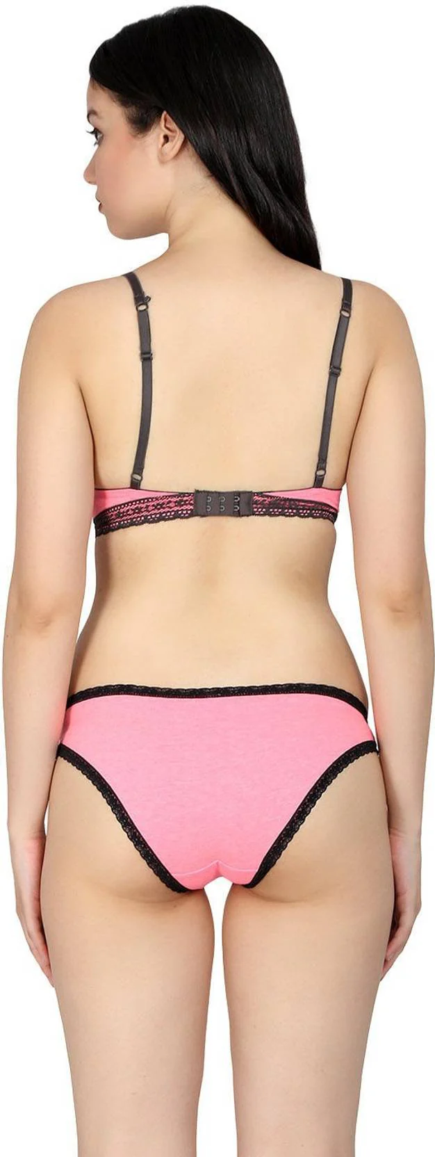 KOTTY Bra & Panty Set Printed Multicolor Lingerie Set - Image 2