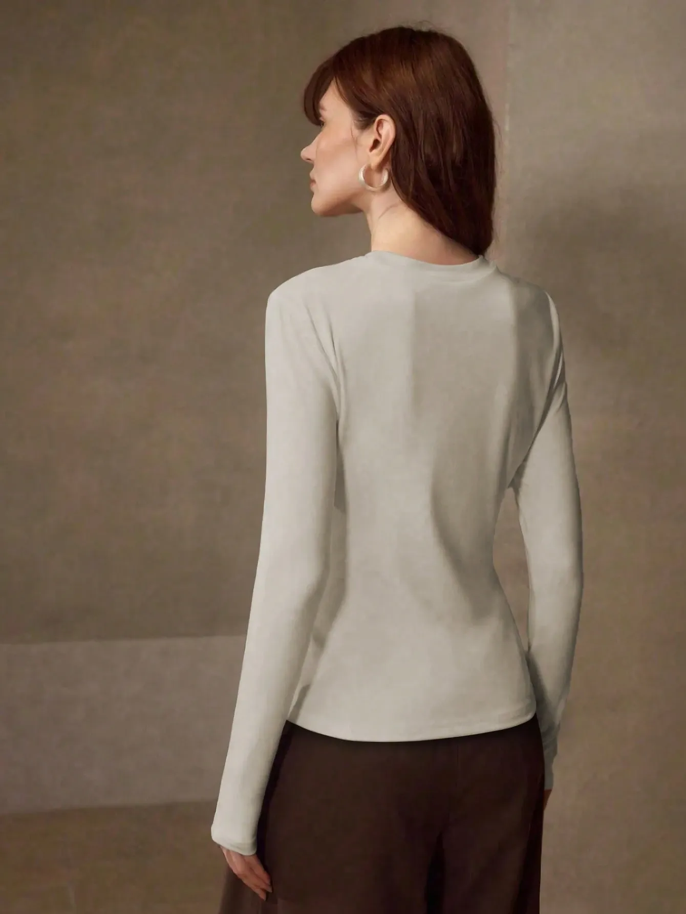 KOTTY Classic Round Neck Stretchable Casual Wear - Image 3