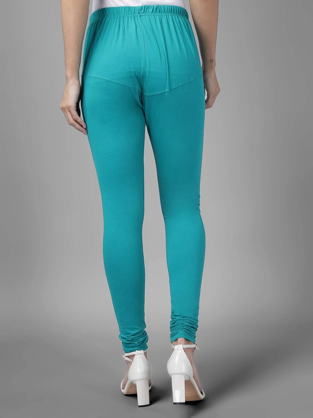 KOTTY  Color Block Women Blue Tights - Image 3