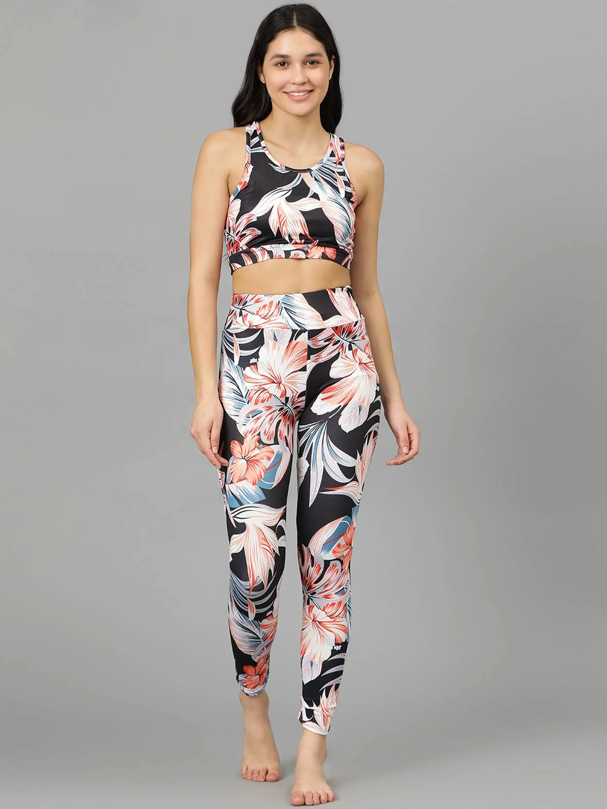KOTTY  Printed Women Multicolor Tights - Image 2