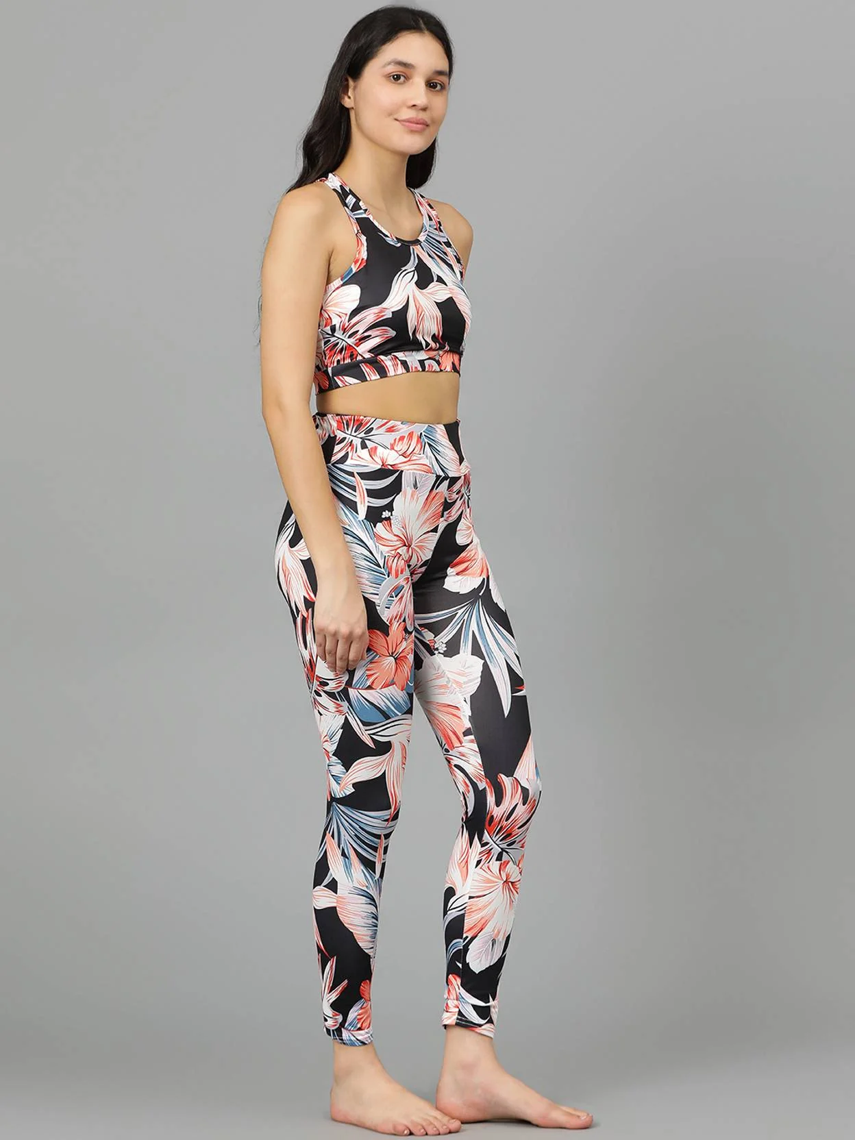 KOTTY  Printed Women Multicolor Tights - Image 3