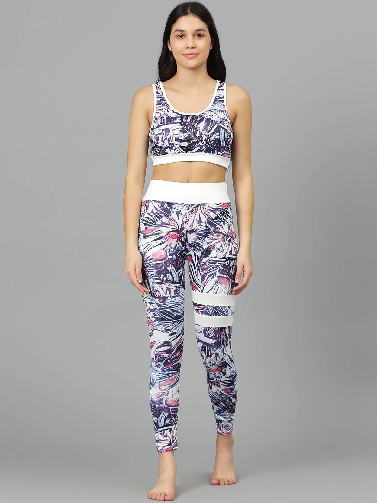 KOTTY  Printed Women Multicolor Tights - Image 3