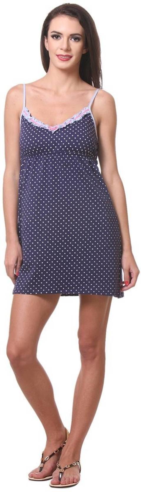KOTTY Women Chemise (Blue)