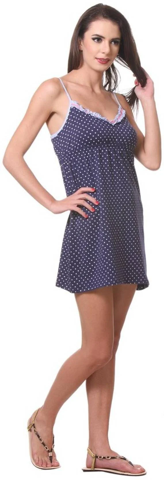 KOTTY Women Chemise (Blue) - Image 3
