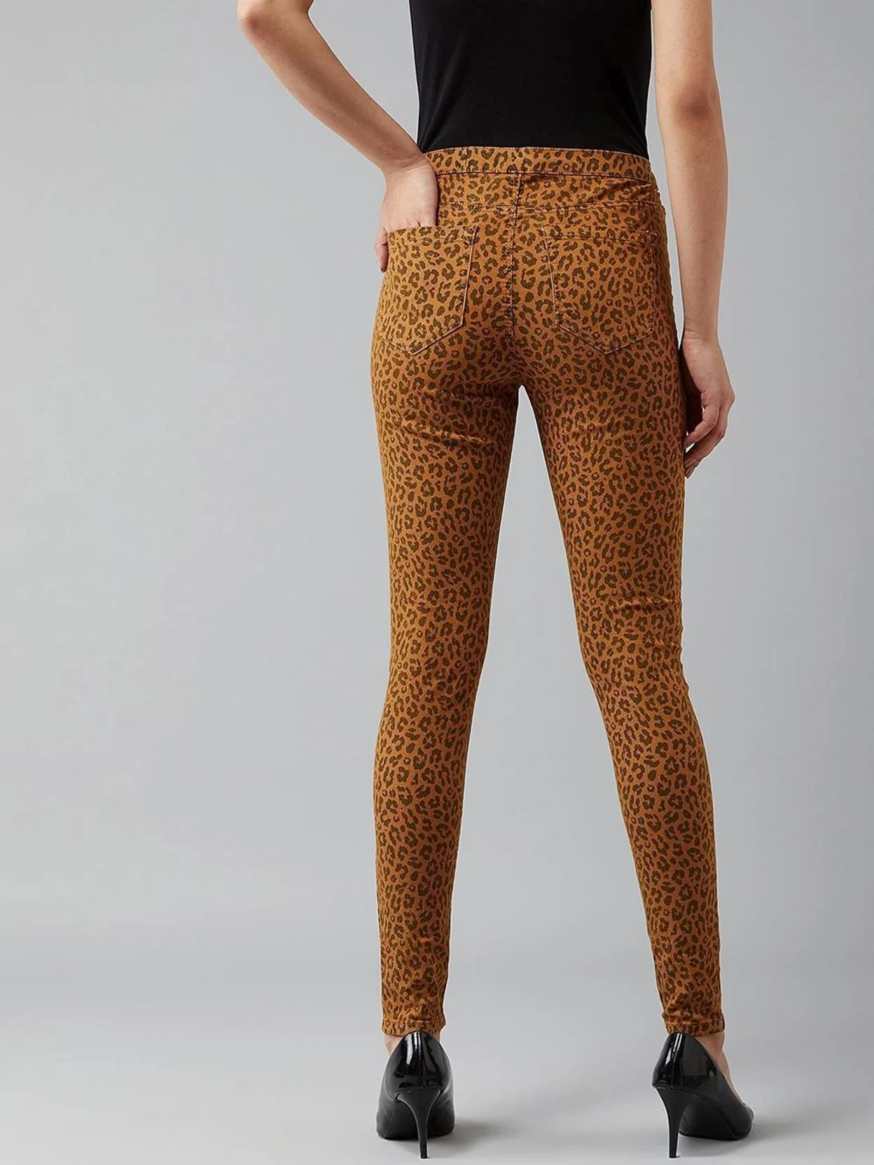 KOTTY Women Regular High Rise Multicolor Jeans - Image 4