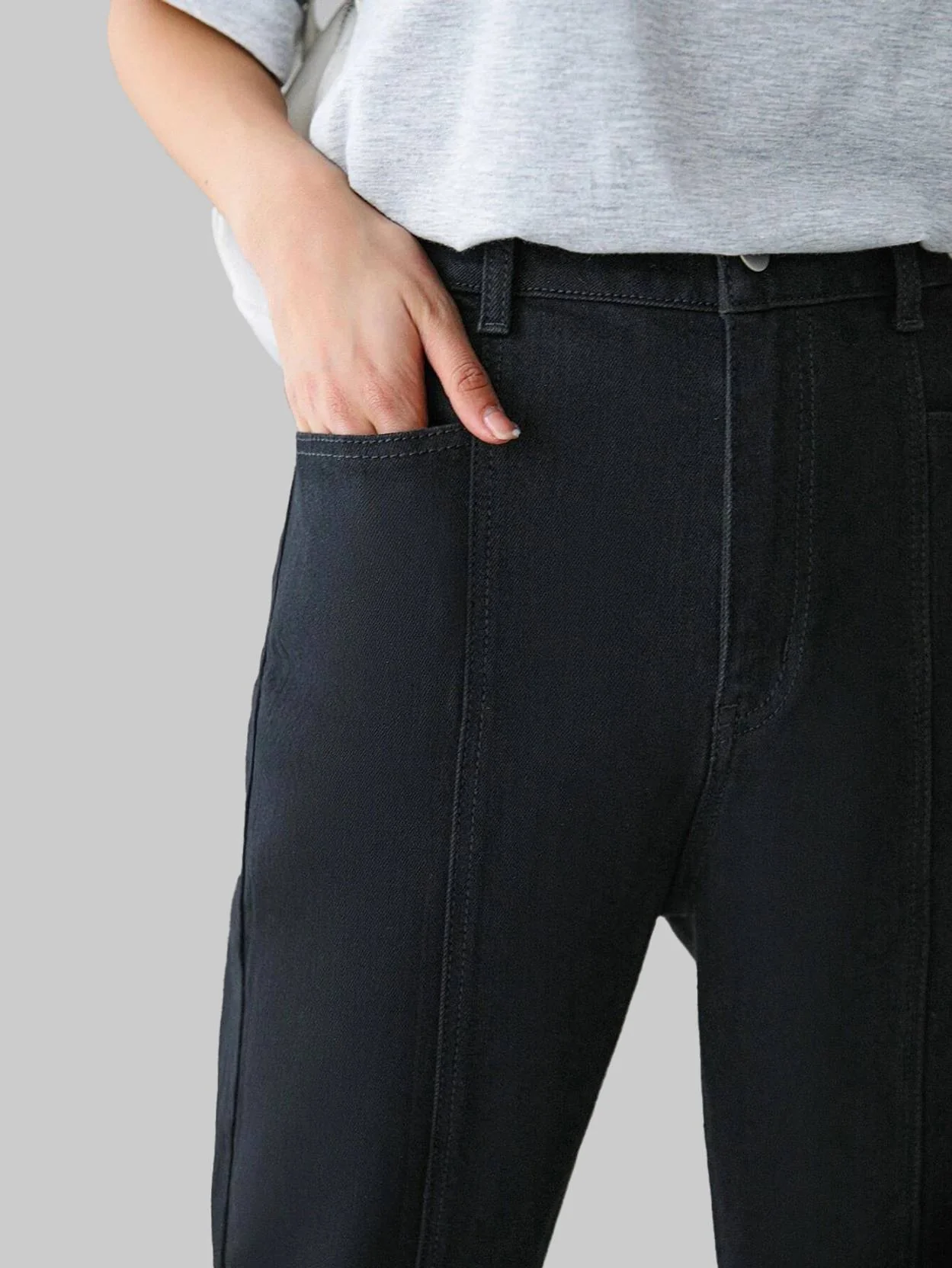 KOTTY Women Regular Mid Rise Black Jeans - Image 2