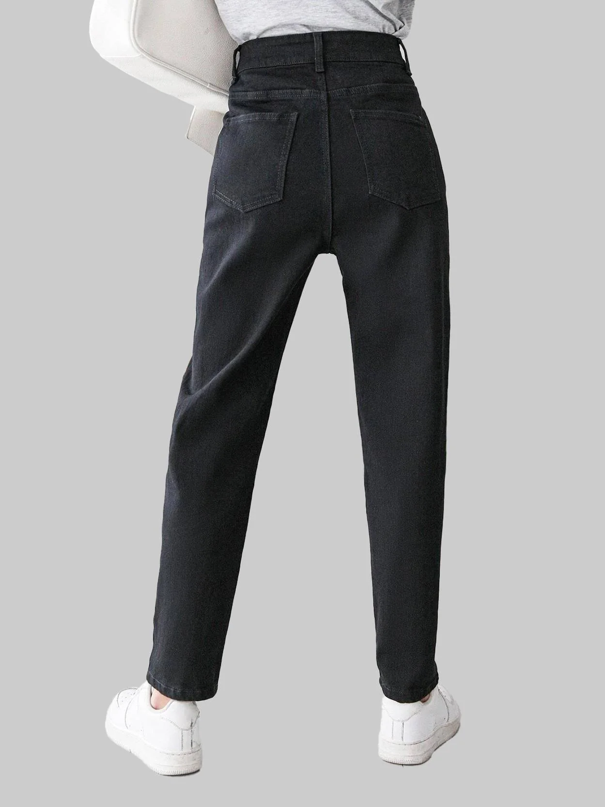 KOTTY Women Regular Mid Rise Black Jeans - Image 5
