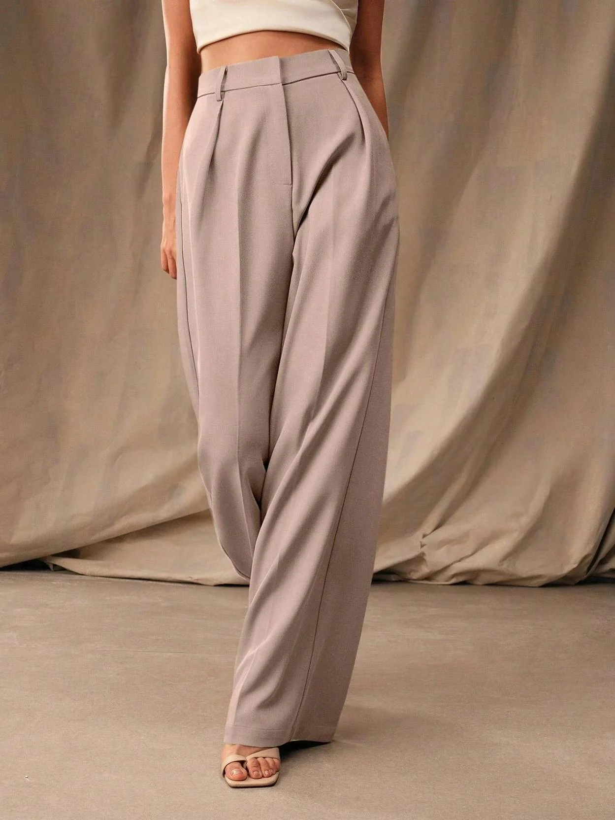KOTTY Women Relaxed Pink Viscose Rayon Trousers - Image 4
