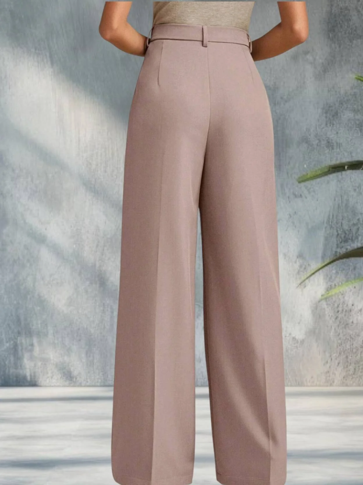 KOTTY Women Relaxed Pink Viscose Rayon Trousers - Image 4