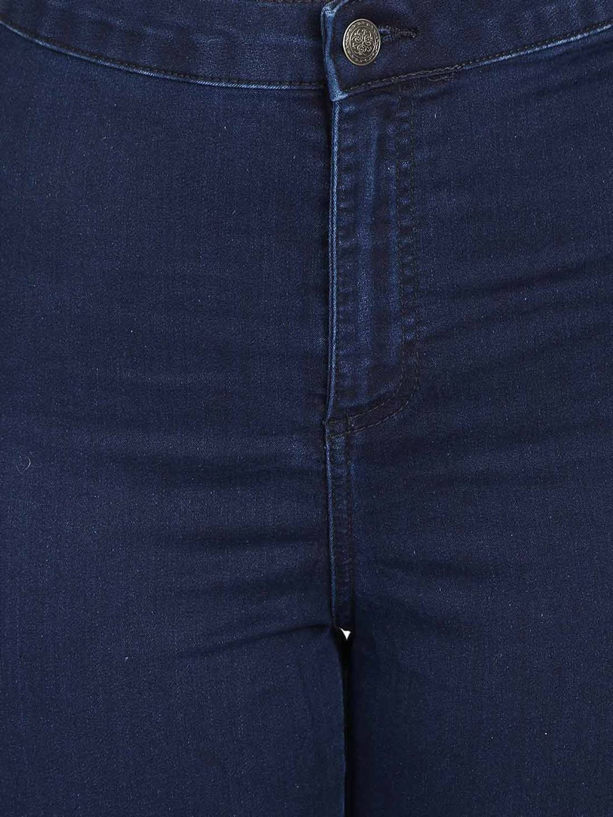 KOTTY Women Skinny Mid Rise Blue Jeans - Image 5