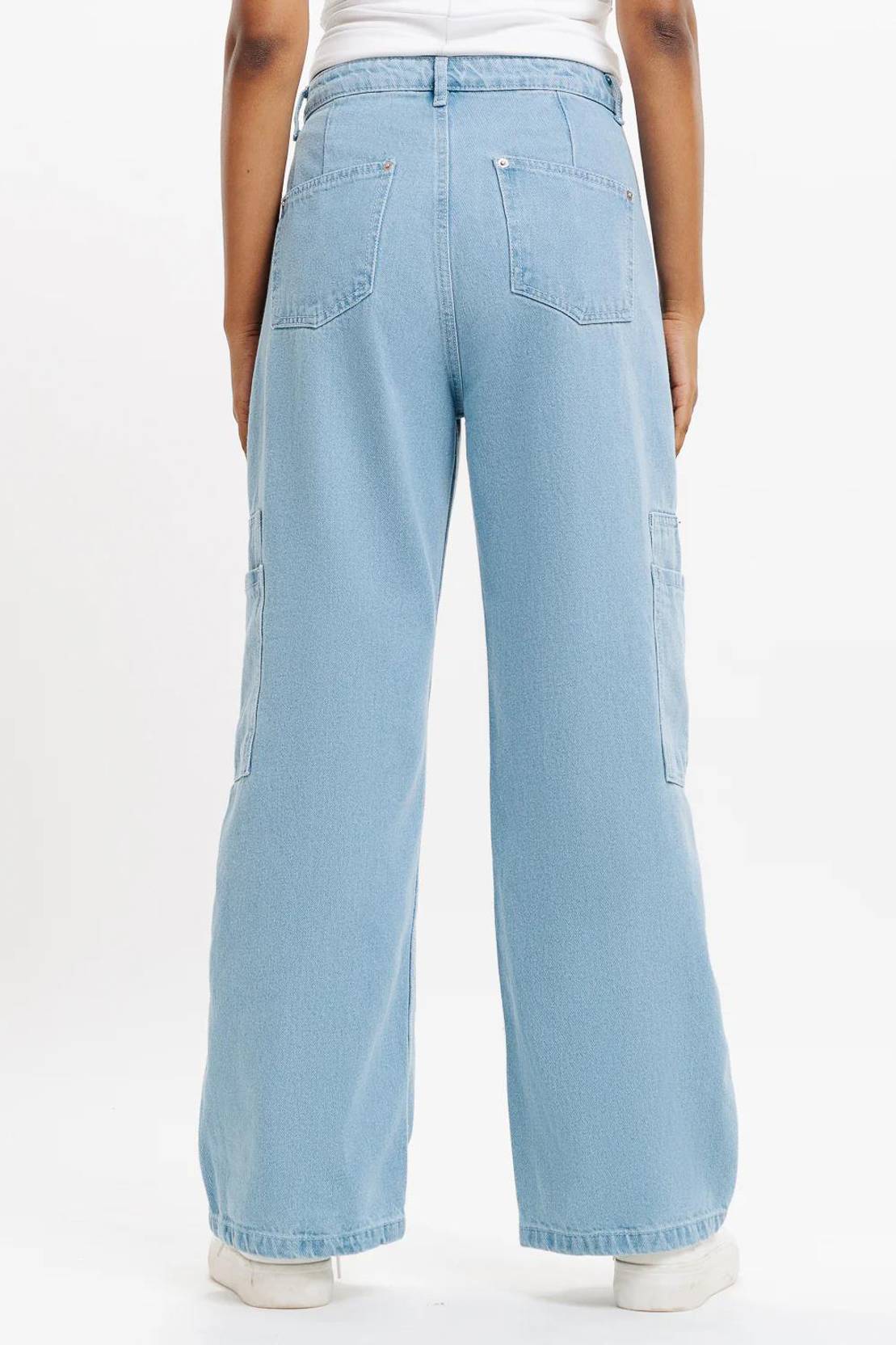 KOTTY Women Straight Fit High Rise Light Blue Jeans - Image 2