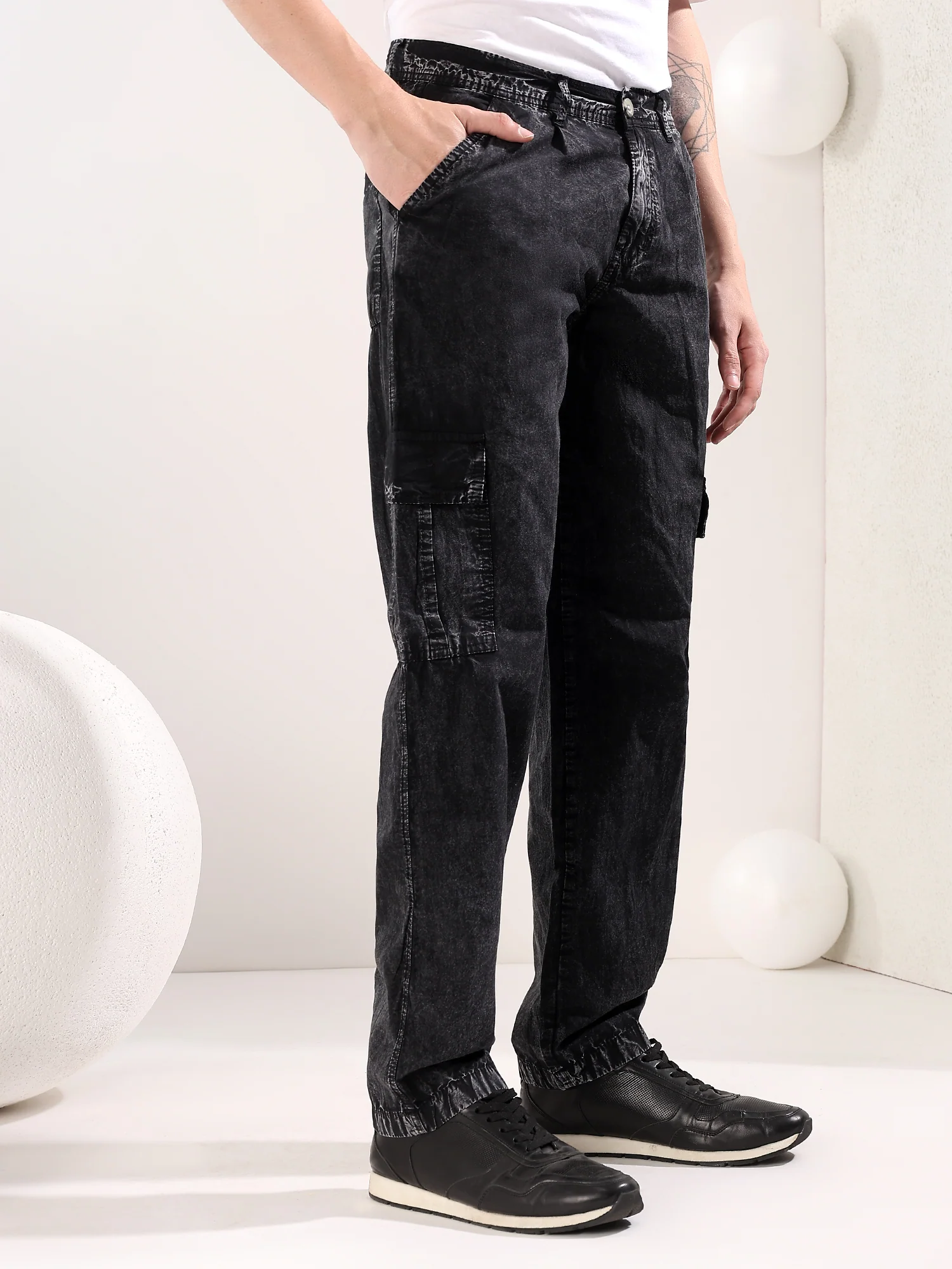 Men‚Äôs Dark Wash Denim Jeans - Image 3