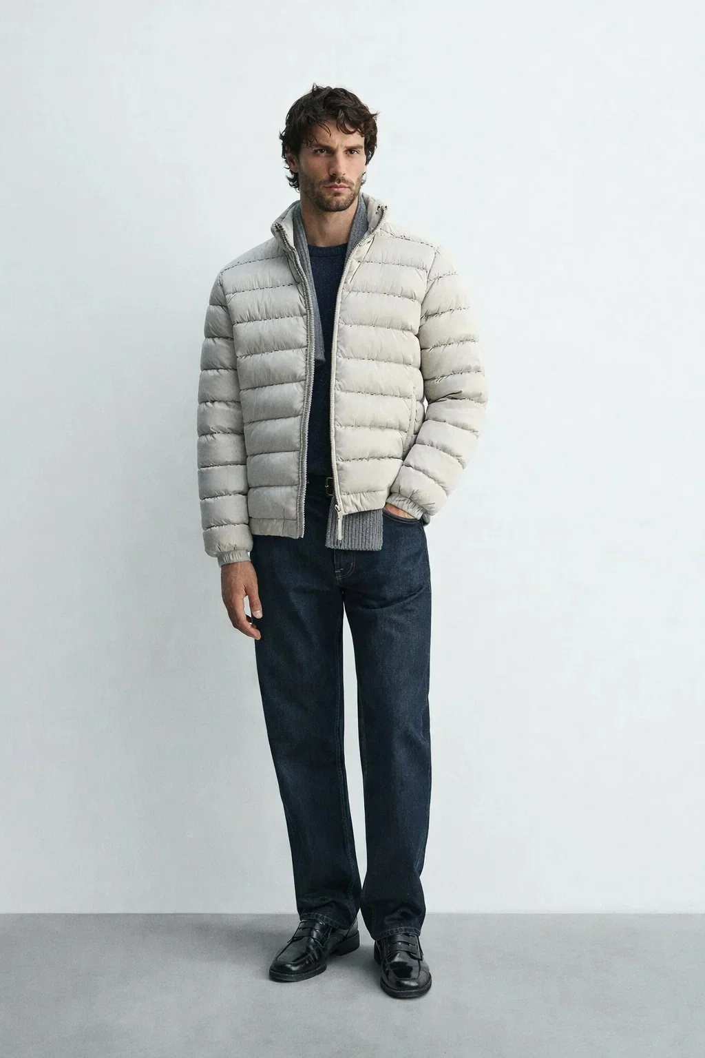 Men‚Äôs Lightweight Quilted Puffer Jacket Winter Warm - Image 3