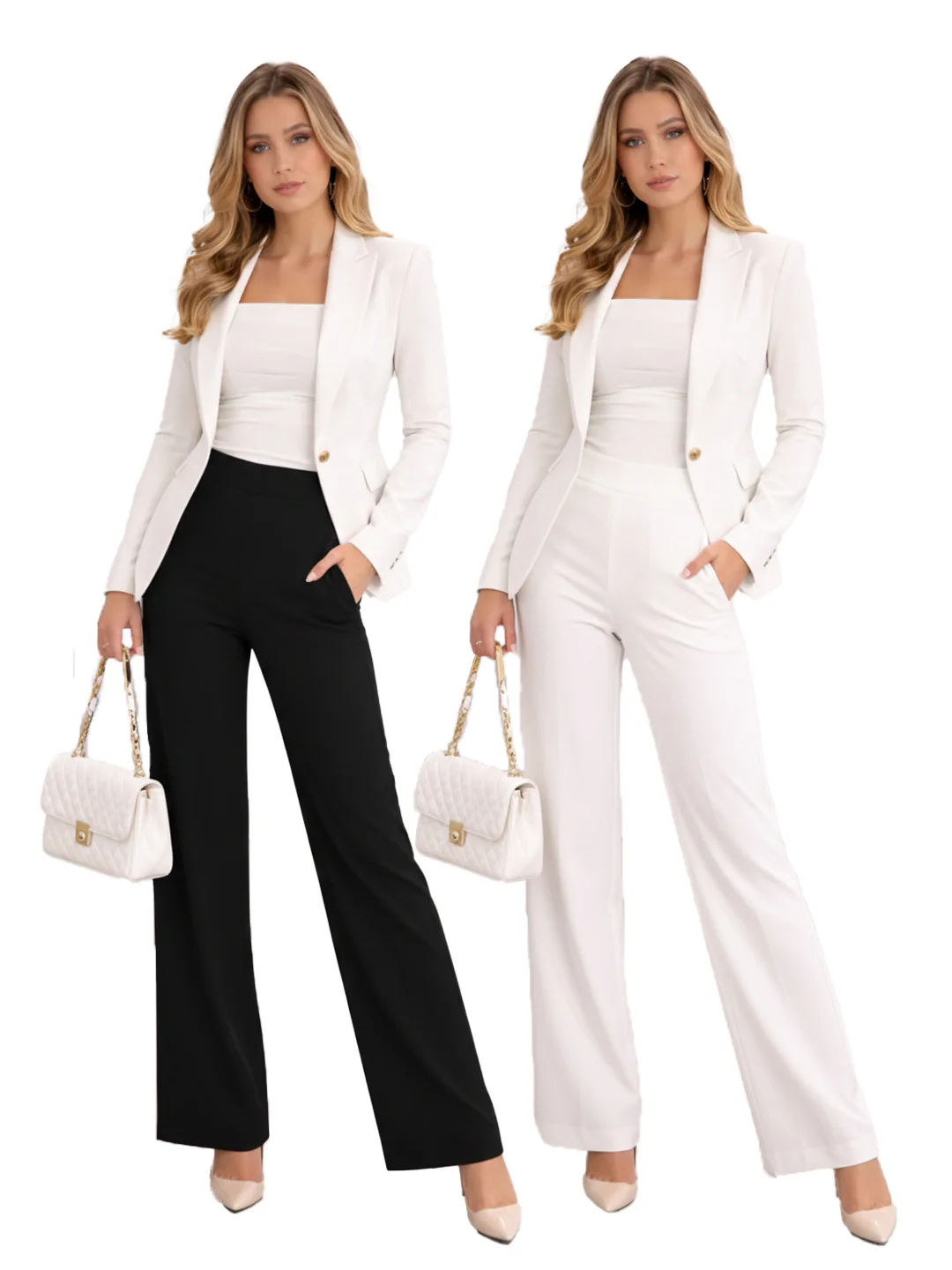 Modern Power Suit ‚Äì 2 Piece Blazer & Trouser Set