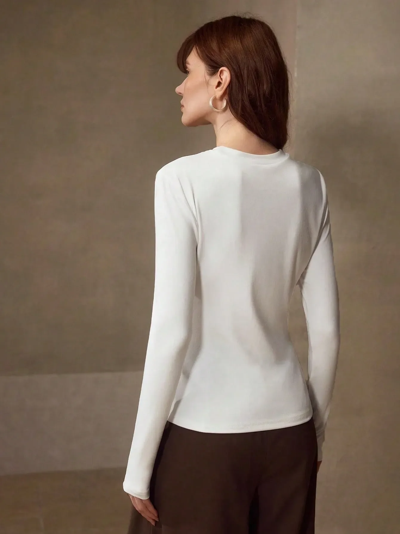 Women’s 2-Piece Long Sleeve Crew Neck Top Set - Image 4