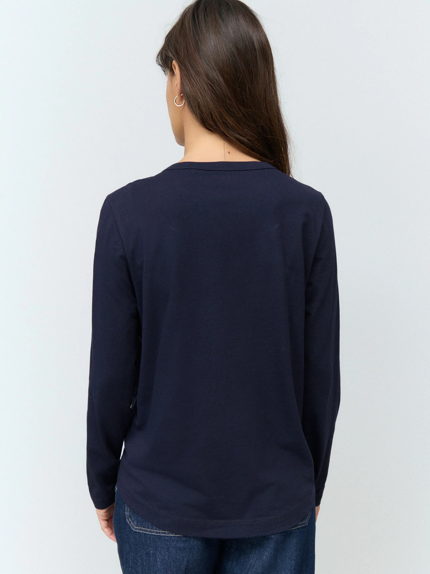 Women’s Long Sleeve Crew Neck T-Shirt - Image 4