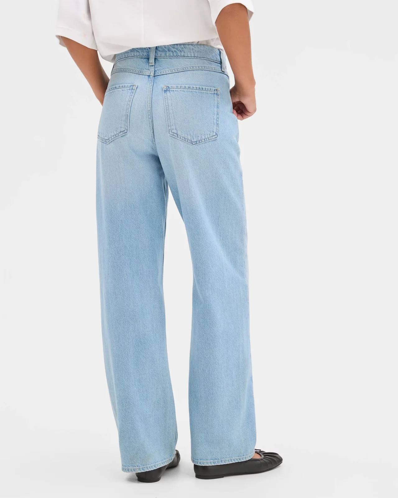 Women"s high-rise Ocean blue Denim jeans - Image 6