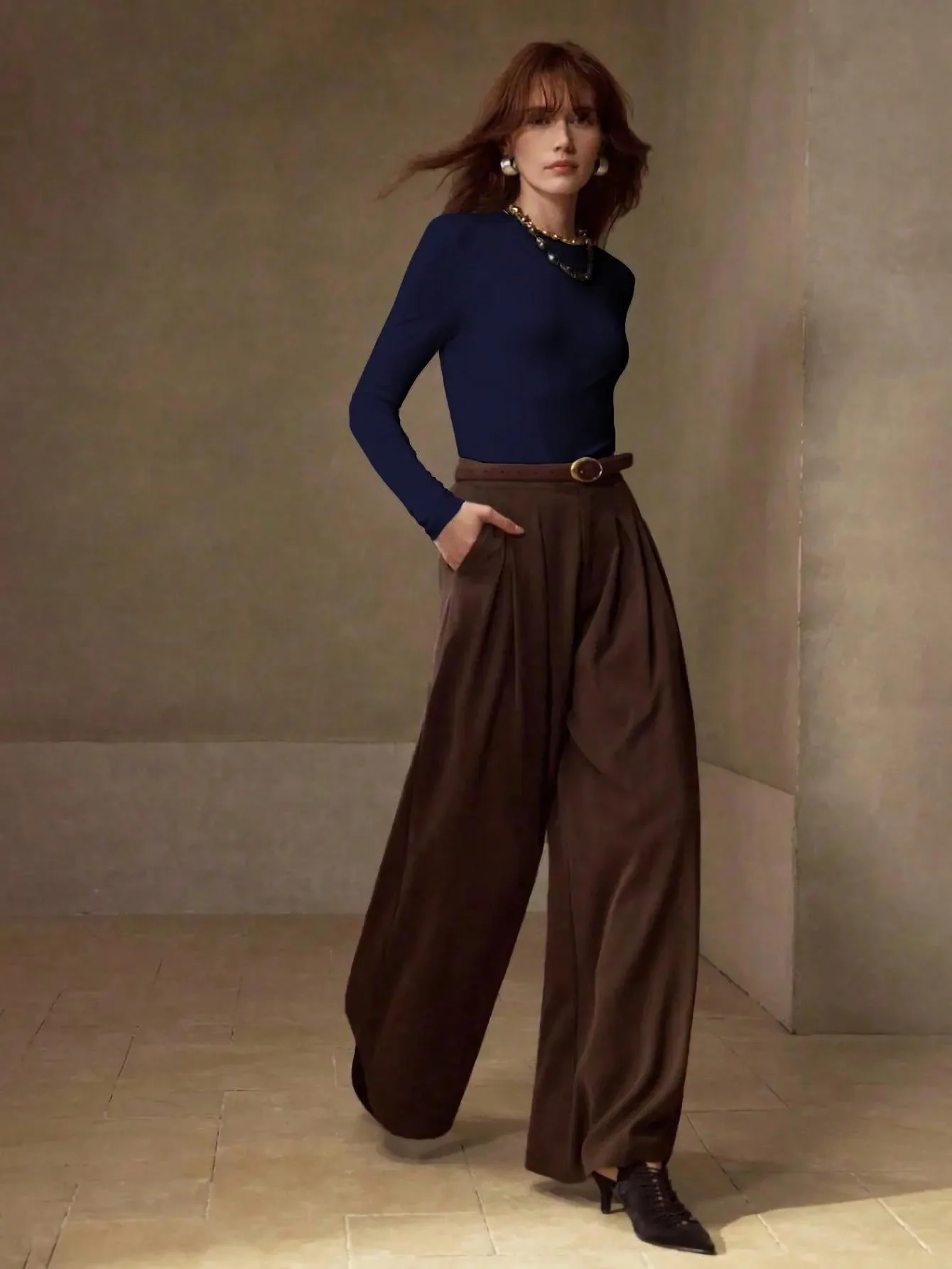 Women's Long Sleeve Crew Neck Basic Tee 3-Pack - Image 6
