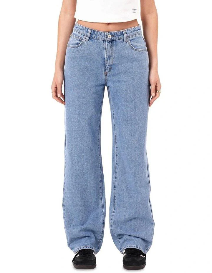 Women's Loose Fit Denim Jeans - Image 4